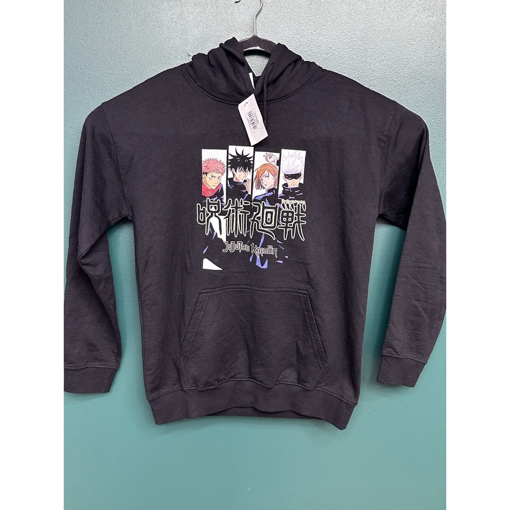 JuJuTsu Kaisen Japanese Anime Black Hoodie NWT Size Medium